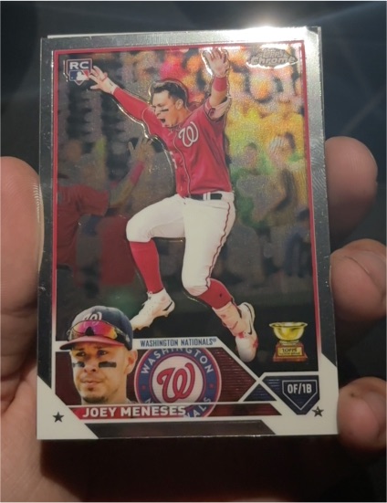2023 Topps Chrome #60 Joey Meneses — front