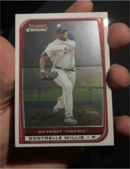 2008 Bowman Chrome #48 Dontrelle Willis — front