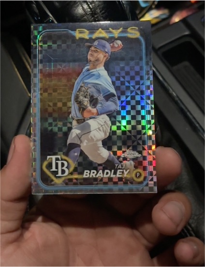 2024 Topps Chrome #83 Taj Bradley — front