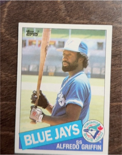 1985 Topps #361 Alfredo Griffin — front