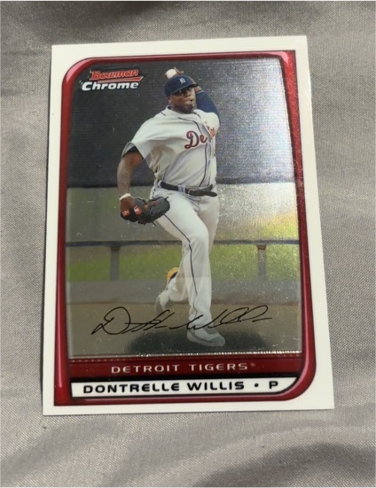 2008 Bowman Chrome #48 Dontrelle Willis — front