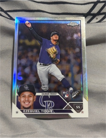 2023 Topps Chrome #106 Ezequiel Tovar — front