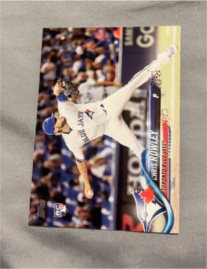 2018 Topps #315 Chris Rowley — front