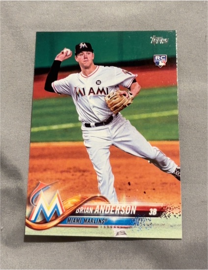 2018 Topps #234 Brian Anderson — front