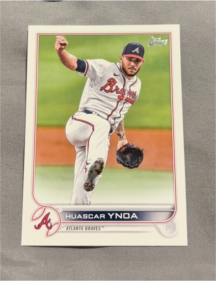 2022 Topps Series 1 #3 Huascar Ynoa — front
