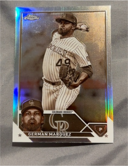 2023 Topps Chrome #202 German Marquez — front