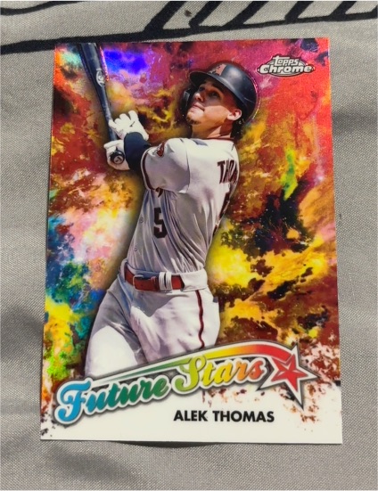 2023 Topps Chrome #FS-4 Alek Thomas Future Stars — front