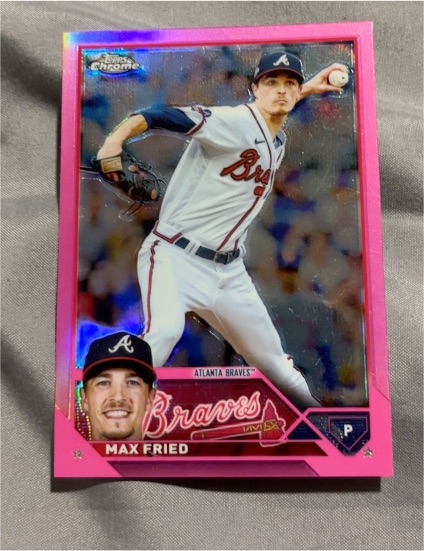 2023 Topps Chrome #65 Max Fried — front