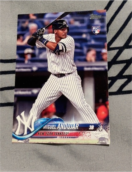 2018 Topps Series 1 #305 Miguel Andujar — front