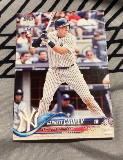 2018 Topps #181 Garrett Cooper RC — front