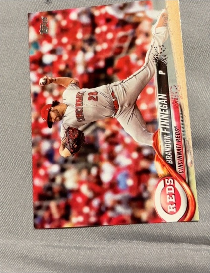 2018 Topps #301 Brandon Finnegan Cincinnati Reds — front