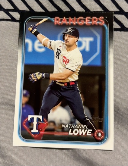 2024 Topps Series 1 #174 Nathaniel Lowe — front