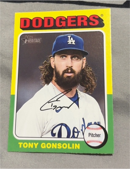 2024 Topps Heritage #232 Tony Gonsolin — front