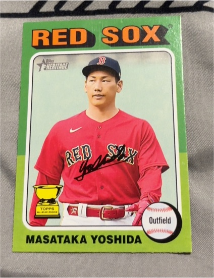 2024 Topps Heritage #292 Masataka Yoshida — front