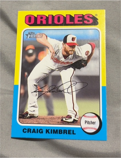 2024 Topps Heritage Mini #486 Craig Kimbrel — front