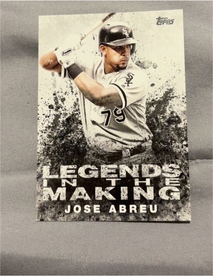 2018 Topps Legends in the Making #LITM-8 Jose Abreu — front