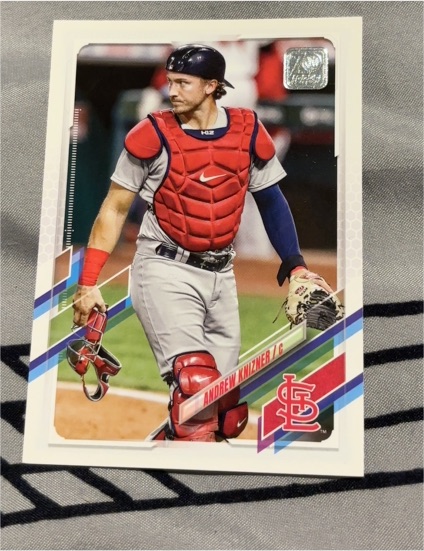 2021 Topps Update #US303 Andrew Knizner — front