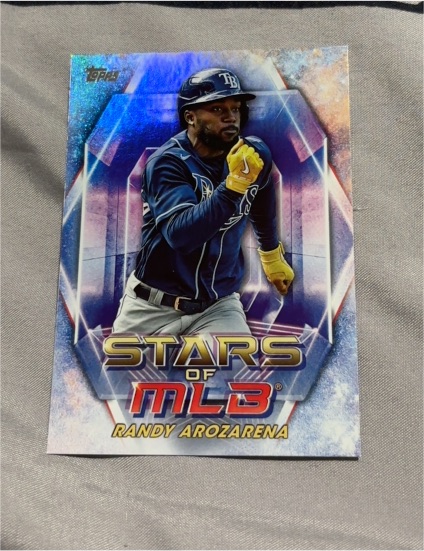 2023 Topps Update Stars of MLB Chrome #SMLBC-88 Randy Arozarena — front