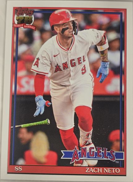 2026 Topps Series 2 #91B2-39 Zach Neto — front