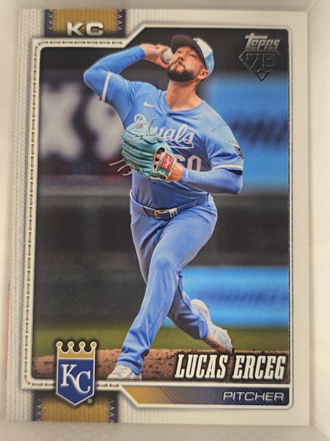 2026 Topps Series 2 #539 Lucas Erceg — front
