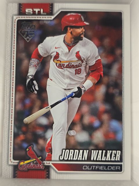 2026 Topps Series 2 #565 Jordan Walker — front