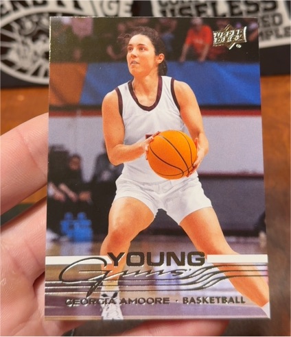 2026 Upper Deck Goodwin Champions #YG-49 Georgia Amoore Young Guns — front