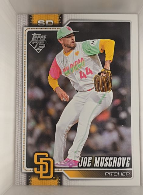 2026 Topps Series 2 #636 Joe Musgrove — front