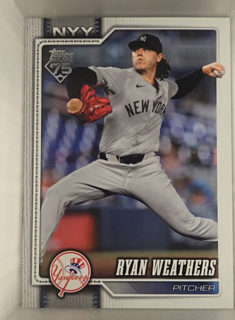 2026 Topps Series 2 #634 Ryan Weathers — front