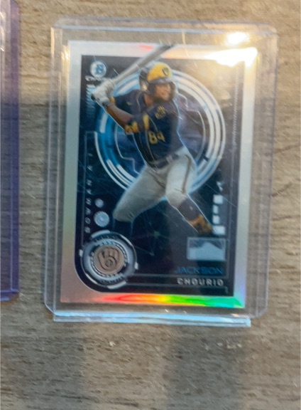2024 Bowman Chrome #BAI-16 Jackson Chourio Bowman AI — front