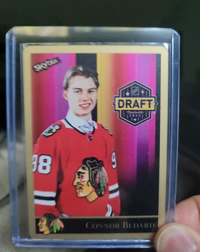 2023-24 Skybox Metal Universe #6 Connor Bedard — front