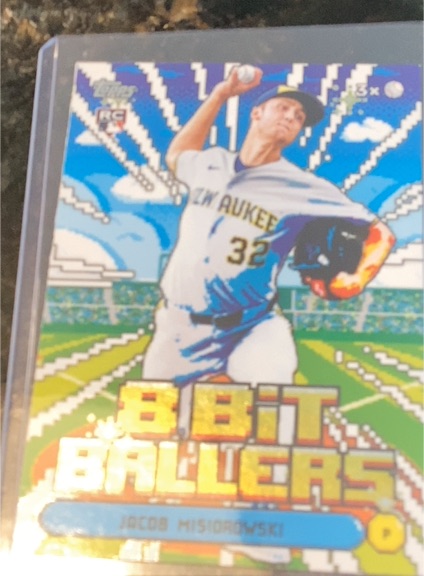 2025 Topps 8-Bit Ballers #8B-5 Jacob Misiorowski — front