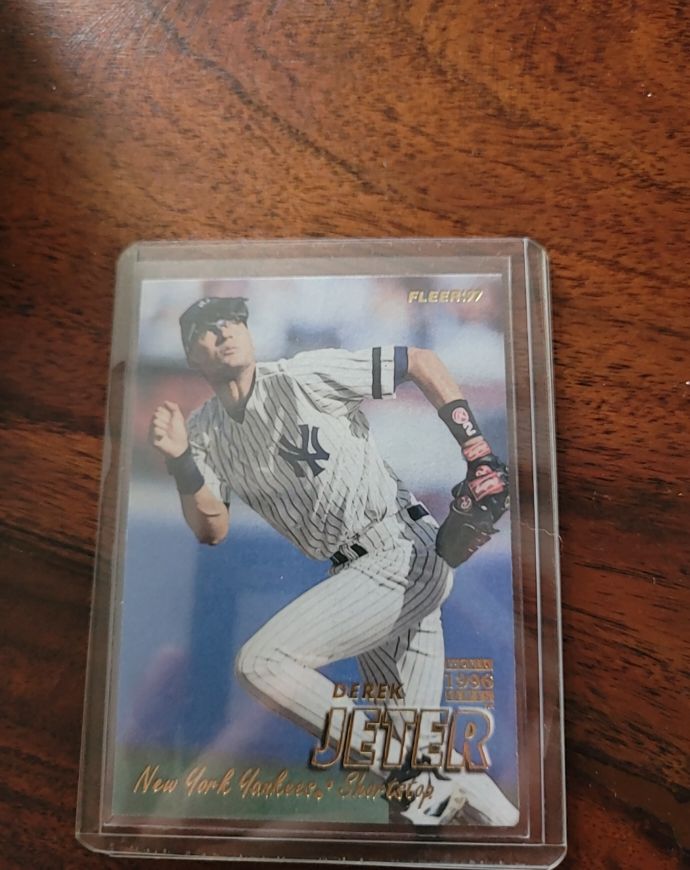 1997 Fleer #168 Derek Jeter — front