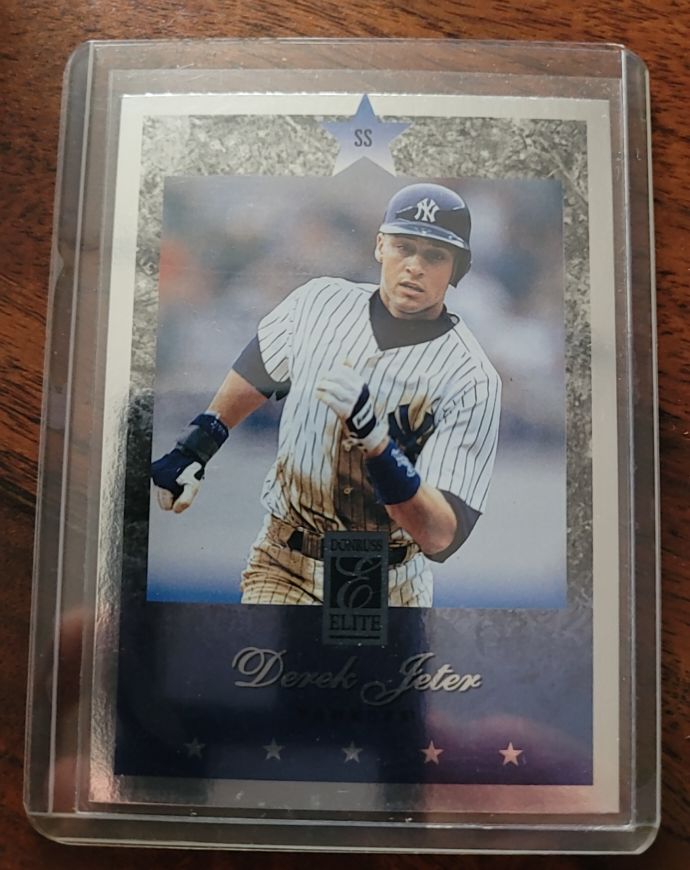 1997 Donruss Elite #24 Derek Jeter — front