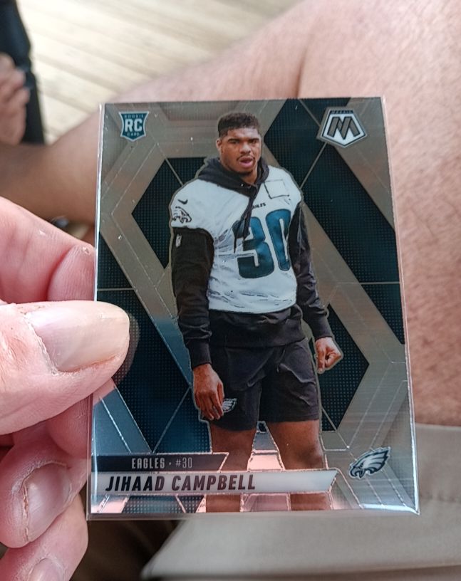 2025 Panini Mosaic #341 Jihaad Campbell — front