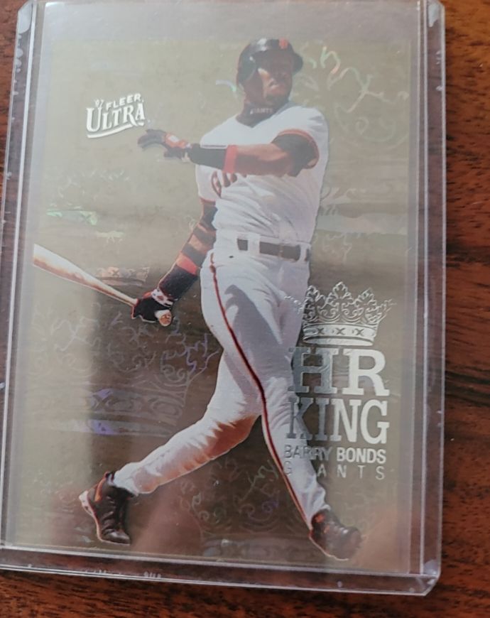 1996 Fleer Ultra RBI King #4 Barry Bonds — front