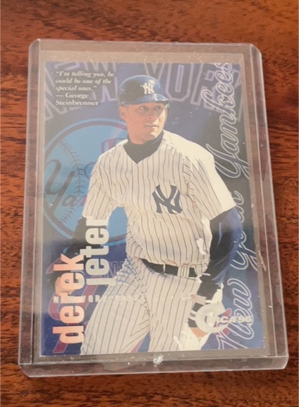 1996 Skybox Circa #65 Derek Jeter New York Yankees — front