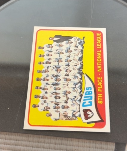 1965 Topps #91 Chicago Cubs Team — front