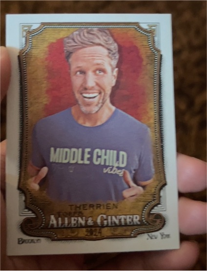 2024 Topps Allen & Ginter #209 TJ Therrien Content Creator — front