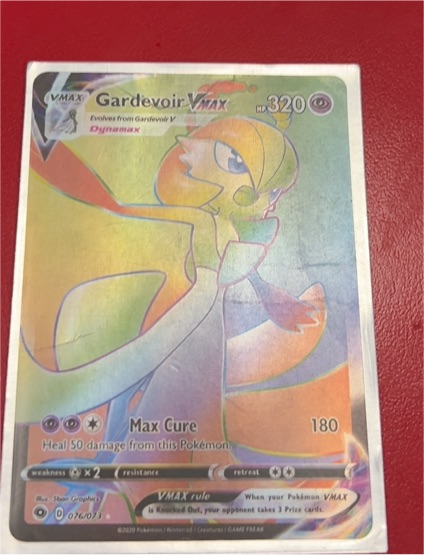 2020 Champions Path #076 Gardevoir VMAX — front