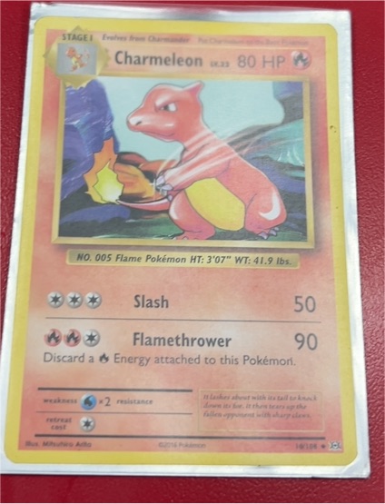 2016 Pokémon TCG Evolutions #10 Charmeleon — front