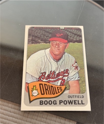 1965 Topps #560 Boog Powell — front