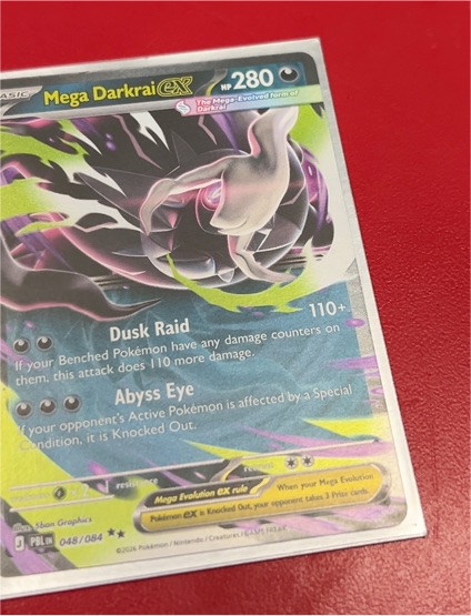 2016 Nintendo Pokemon TCG Mega Darkrai EX #048 — front