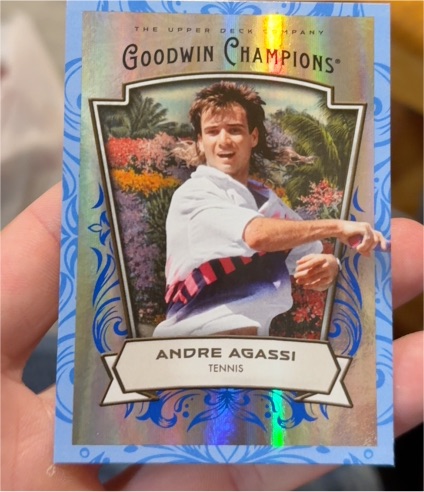 2026 Upper Deck Goodwin Champions #32 Andre Agassi — front