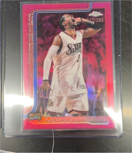 2026 Topps Chrome Update #145 Allen Iverson — front