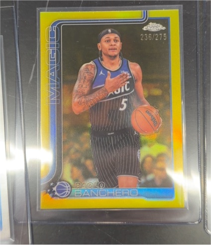 2025 Topps Chrome Update #236 Paolo Banchero — front