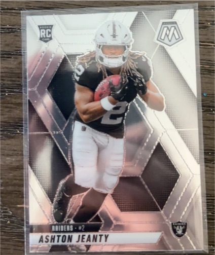 2025 Panini Mosaic #345 Ashton Jeanty — front