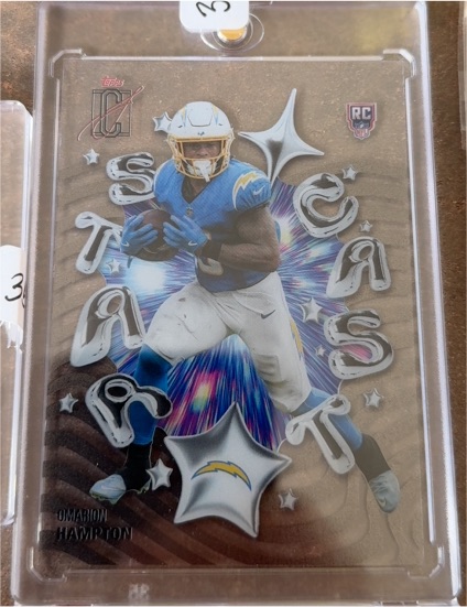 2025 Topps Signature Class Star Cast #SC-6 Omarion Hampton — front