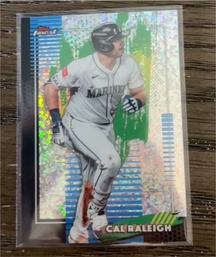 2026 Topps Finest #33 Cal Raleigh — front
