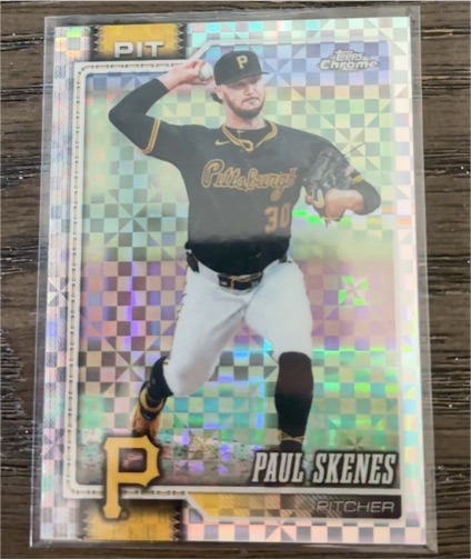 2026 Topps Chrome #150 Paul Skenes — front