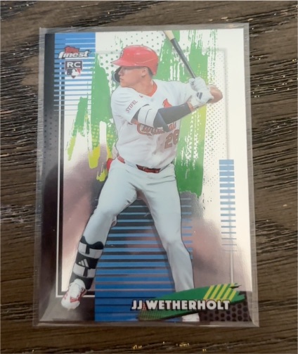 2026 Topps Finest #15 JJ Wetherholt — front